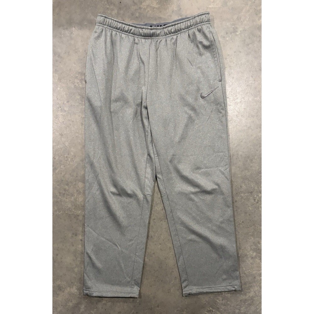 Nike Therma-Fit KO Men's XL Gray Fleece Lined Sweatpants